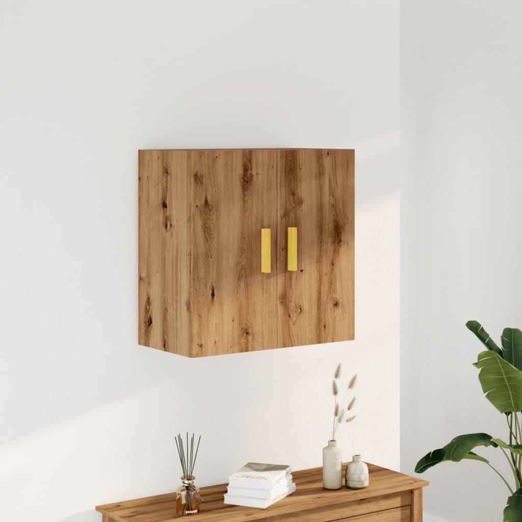 Wall Cabinet Artisan Oak 60x31x60 cm Engineered Wood