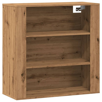 Wall Cabinet Artisian Oak 80x33x80 cm Engineered Wood