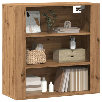 Wall Cabinet Artisian Oak 80x33x80 cm Engineered Wood