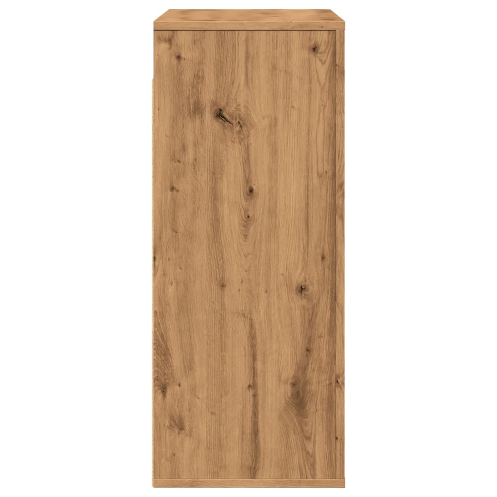 Wall Cabinet Artisian Oak 80x33x80 cm Engineered Wood