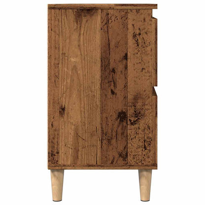 Sink Cabinet Old Wood 80x33x60 cm Engineered Wood