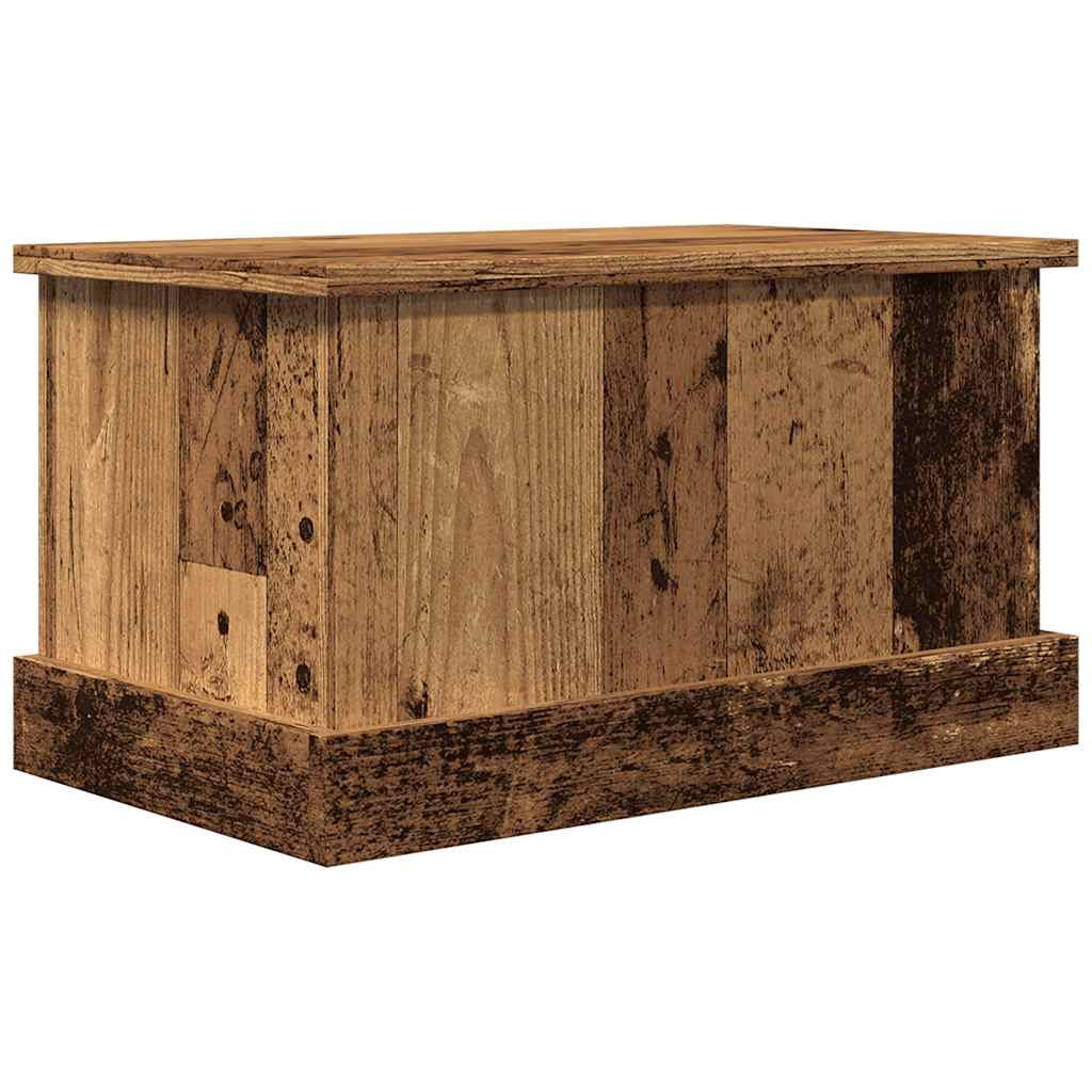 Storage Box Old Wood 30x50x28 cm Engineered Wood