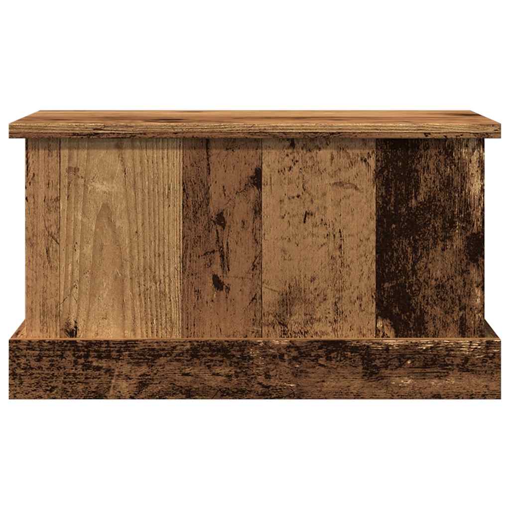 Storage Box Old Wood 30x50x28 cm Engineered Wood