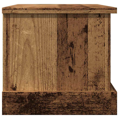 Storage Box Old Wood 30x50x28 cm Engineered Wood