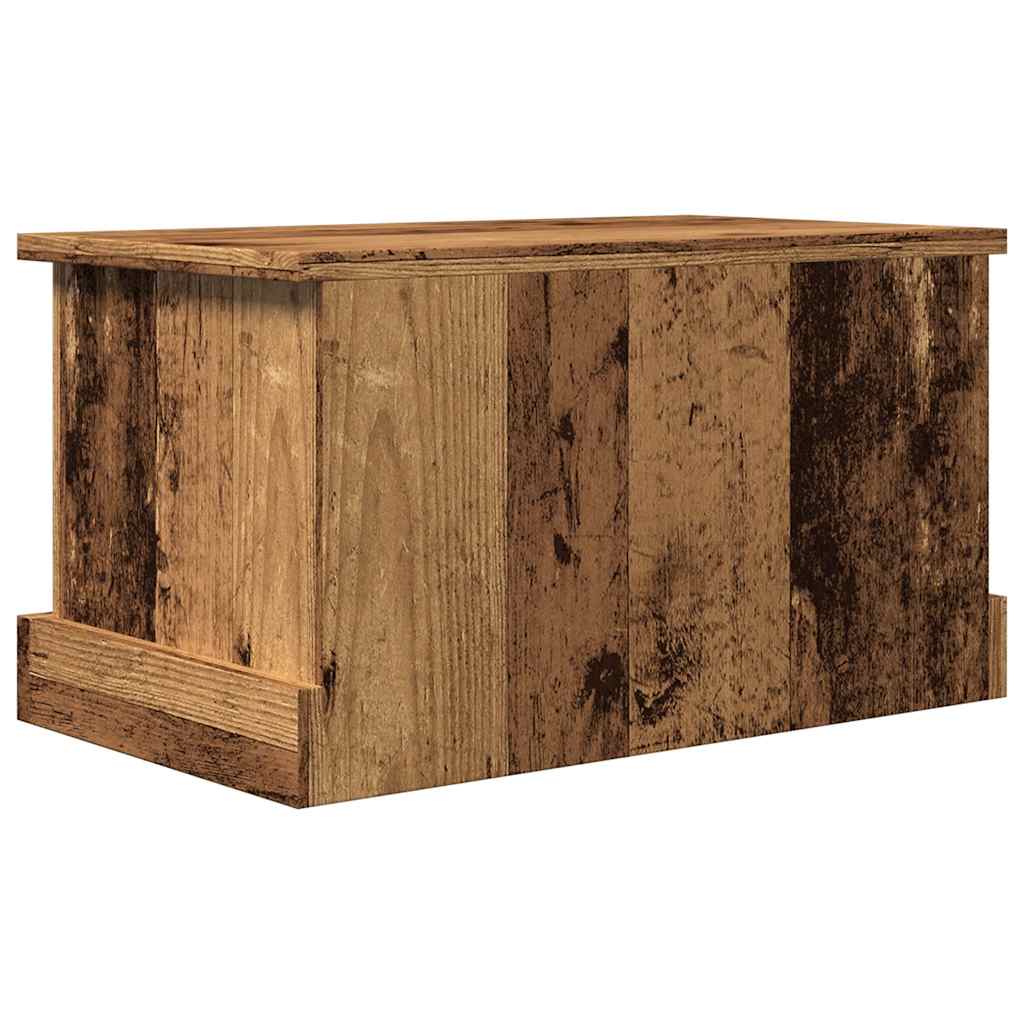 Storage Box Old Wood 30x50x28 cm Engineered Wood