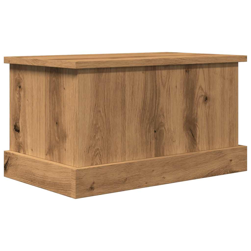 Storage Box Artisan Oak 30x50x28 cm Engineered Wood