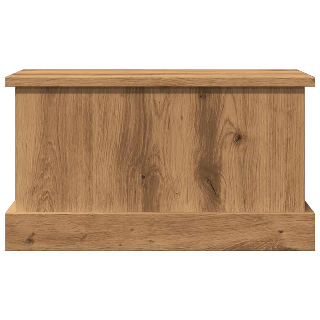 Storage Box Artisan Oak 30x50x28 cm Engineered Wood