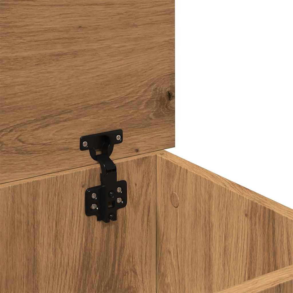 Storage Box Artisan Oak 30x50x28 cm Engineered Wood