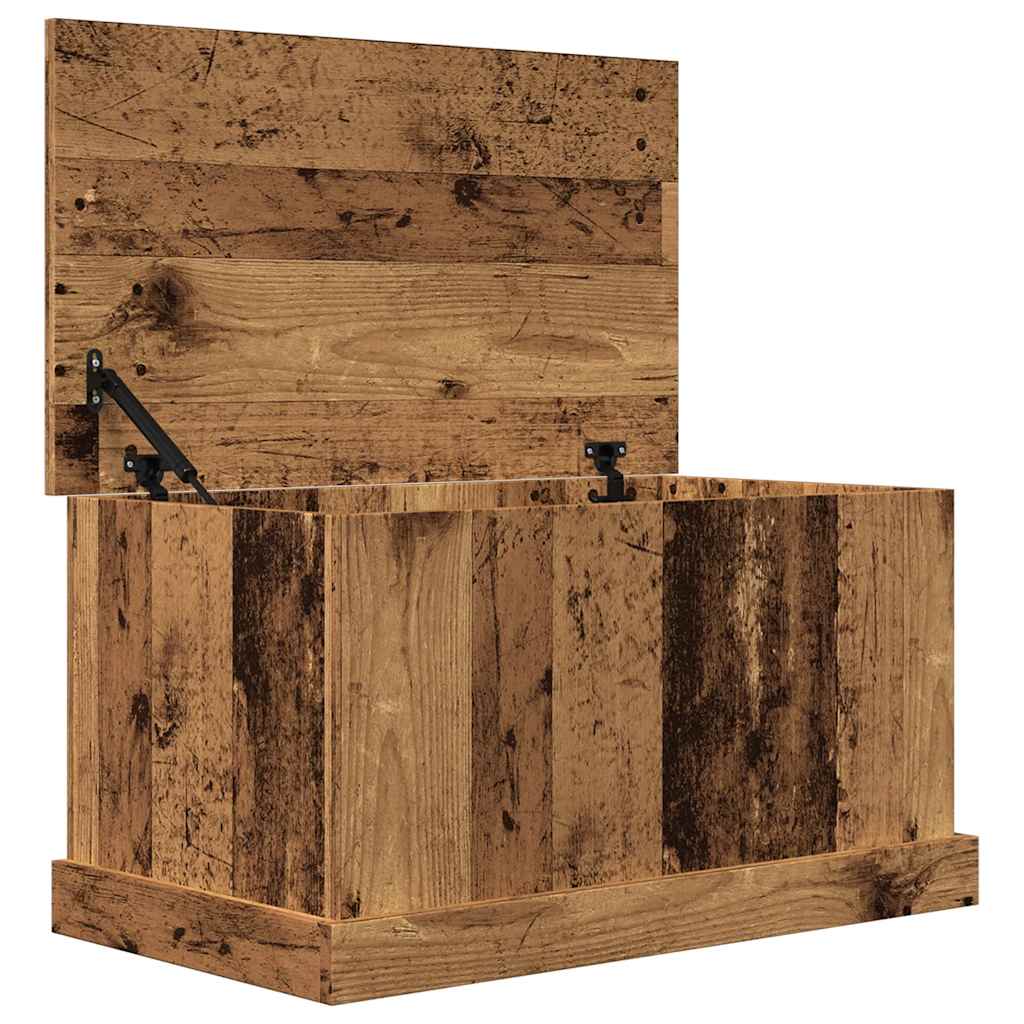 Storage Box Old Wood 70x40x38 cm Engineered Wood