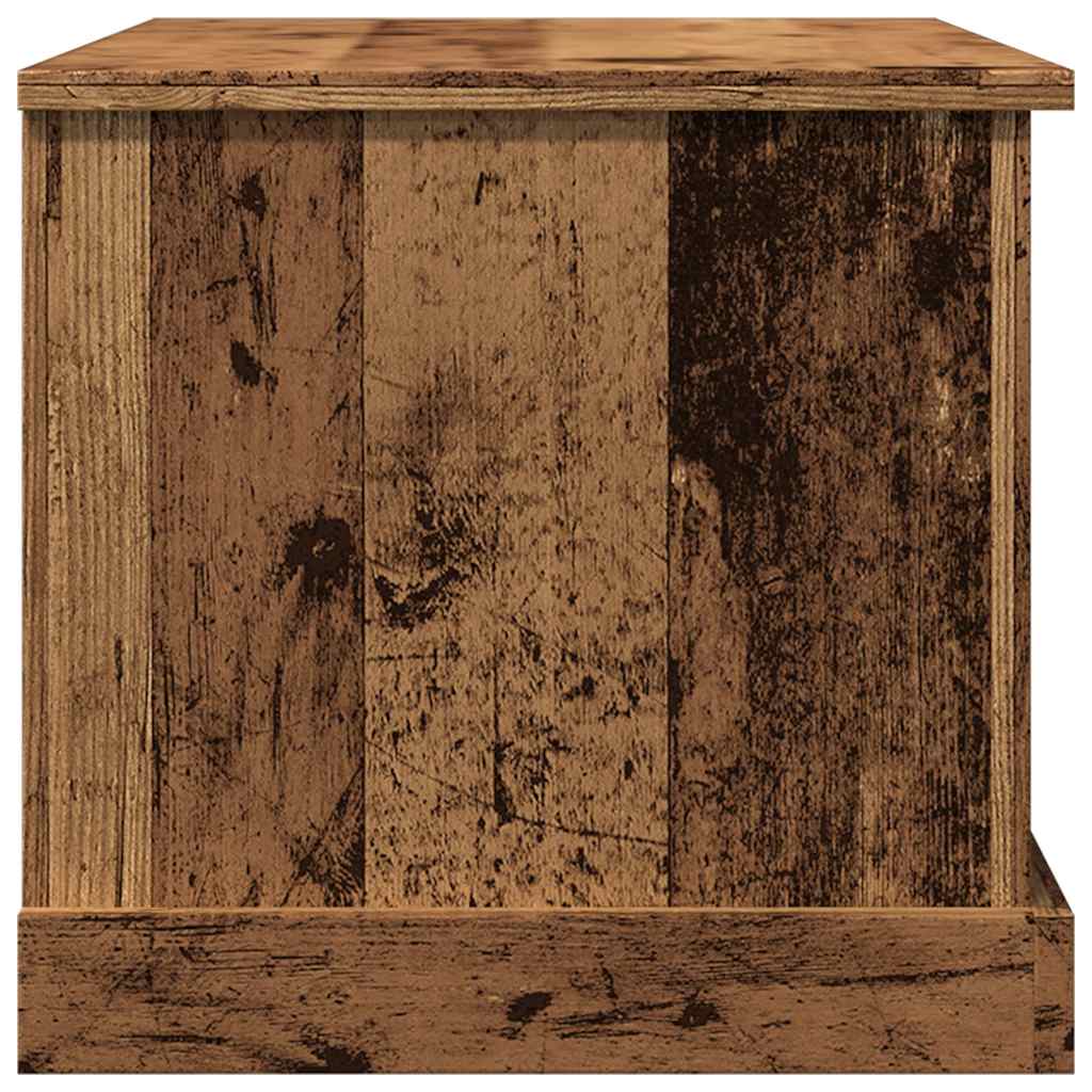 Storage Box Old Wood 70x40x38 cm Engineered Wood