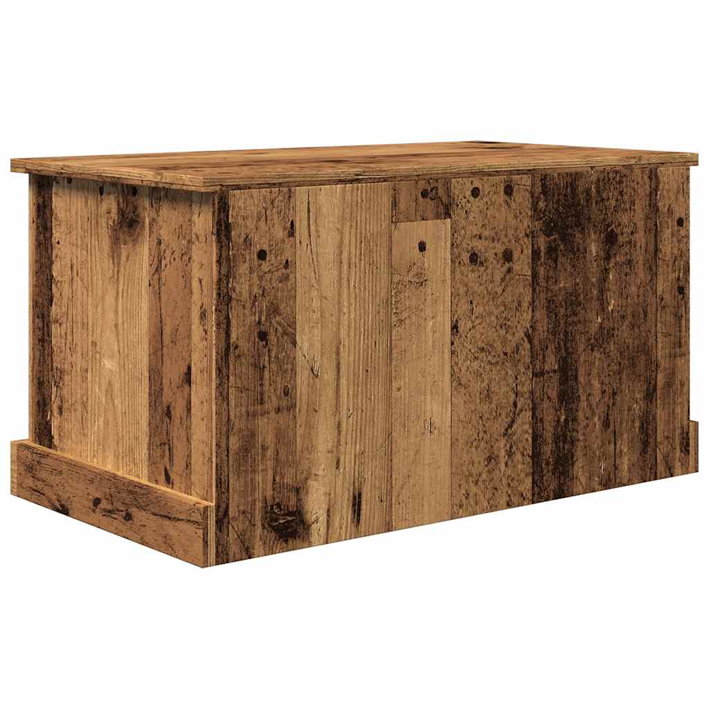 Storage Box Old Wood 70x40x38 cm Engineered Wood