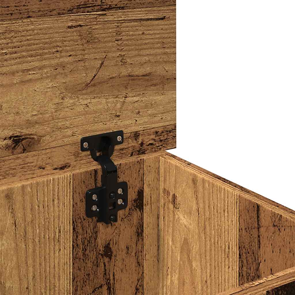 Storage Box Old Wood 70x40x38 cm Engineered Wood