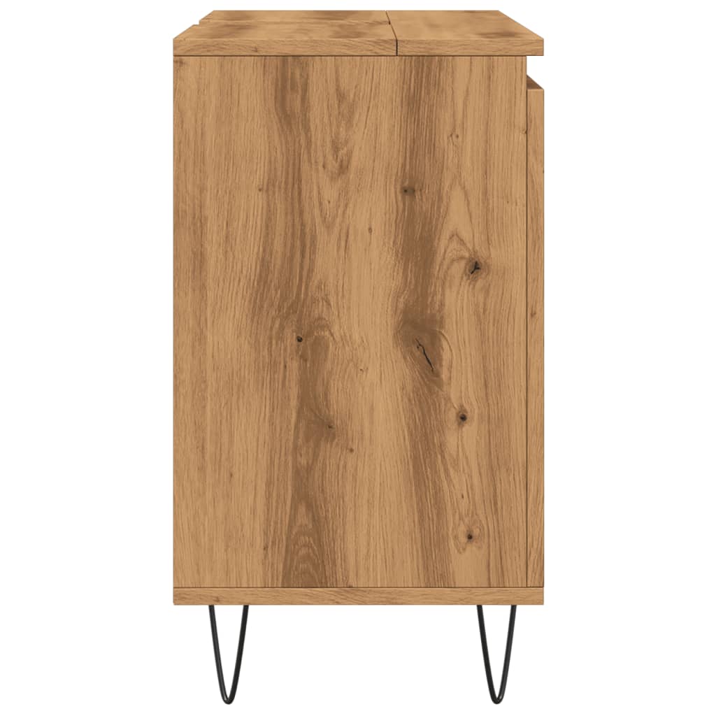 Bathroom Cabinet Artisan Oak 58x33x60 cm Engineered Wood