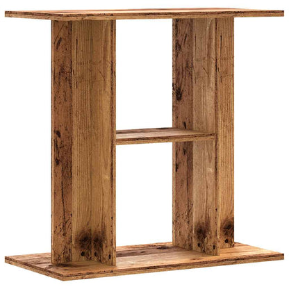 Aquarium Stand Old Wood 60x30x60 cm Engineered Wood