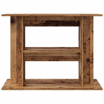 Aquarium Stand Old Wood 80x35x60 cm Engineered Wood