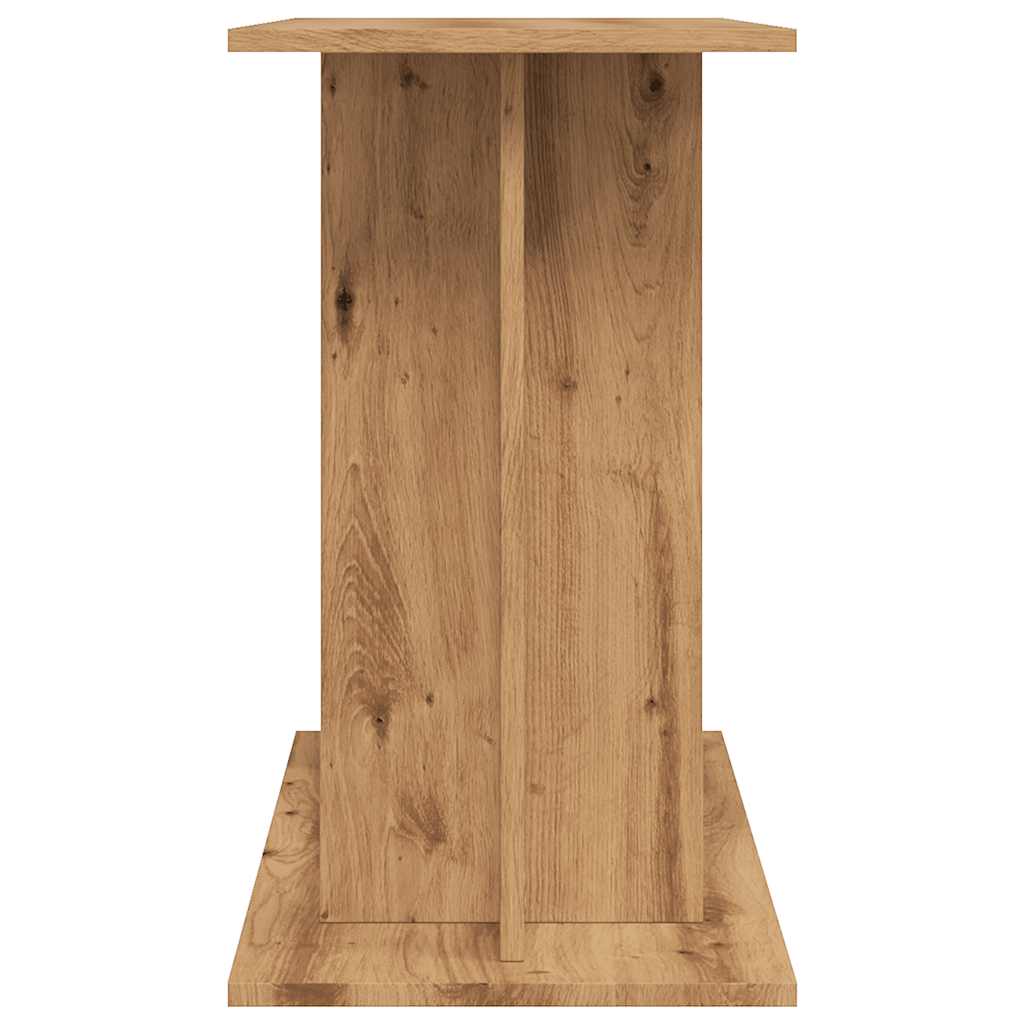 Aquarium Stand Artisan Oak 80x35x60 cm Engineered Wood