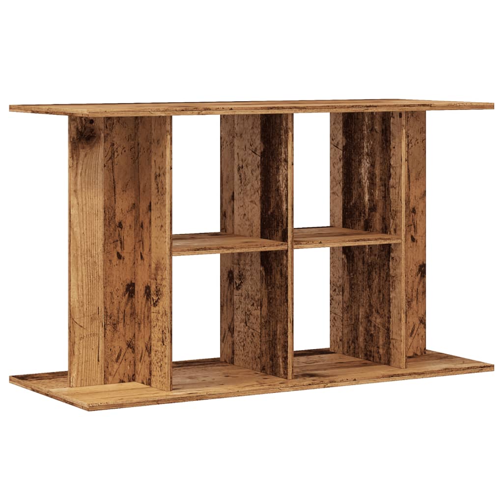 Aquarium Stand Old Wood 100x40x60 cm Engineered Wood