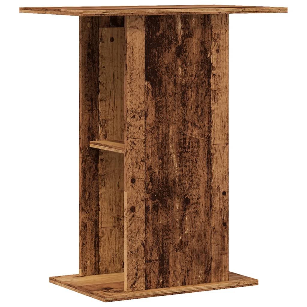 Aquarium Stand Old Wood 36x60.5x72.5 cm Engineered Wood