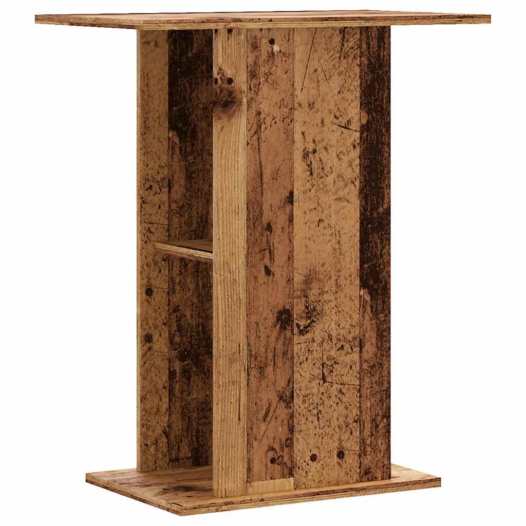 Aquarium Stand Old Wood 36x60.5x72.5 cm Engineered Wood