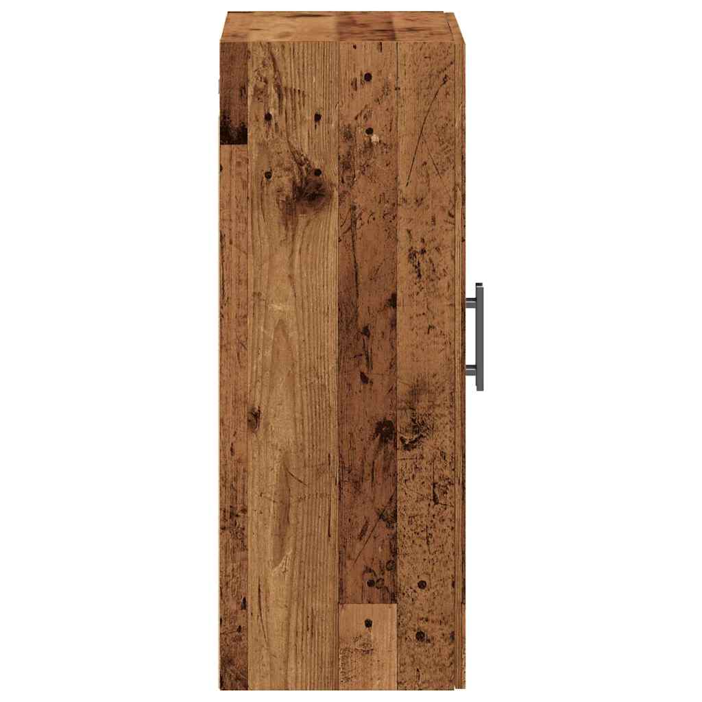 Wall Mounted Cabinet Old Wood 69.5x34x90 cm