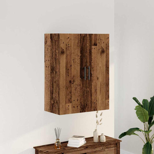 Wall Mounted Cabinet Old Wood 69.5x34x90 cm