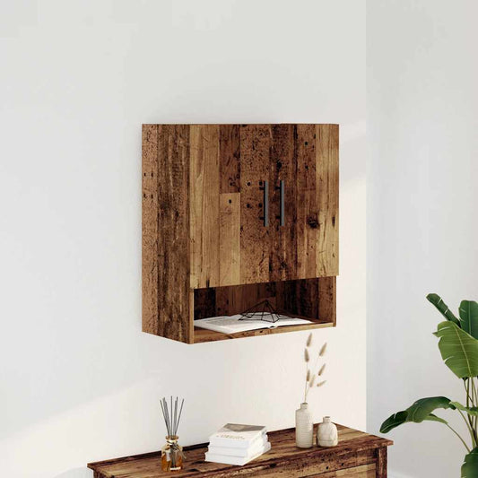 Wall Cabinet Old Wood 60x31x70 cm Engineered Wood