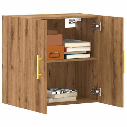 Wall Cabinet Artisan Oak 60x31x60 cm Engineered Wood