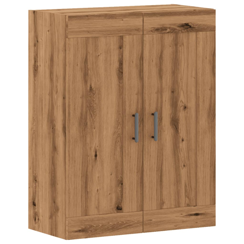 Wall Mounted Cabinet Artisan Oak 69.5x34x90 cm Engineered Wood