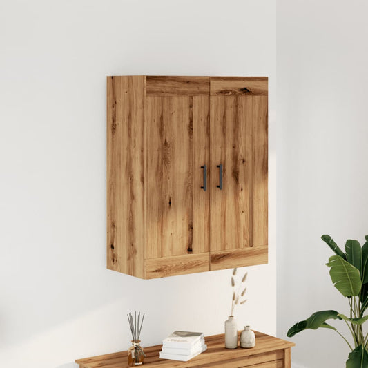 Wall Mounted Cabinet Artisan Oak 69.5x34x90 cm Engineered Wood