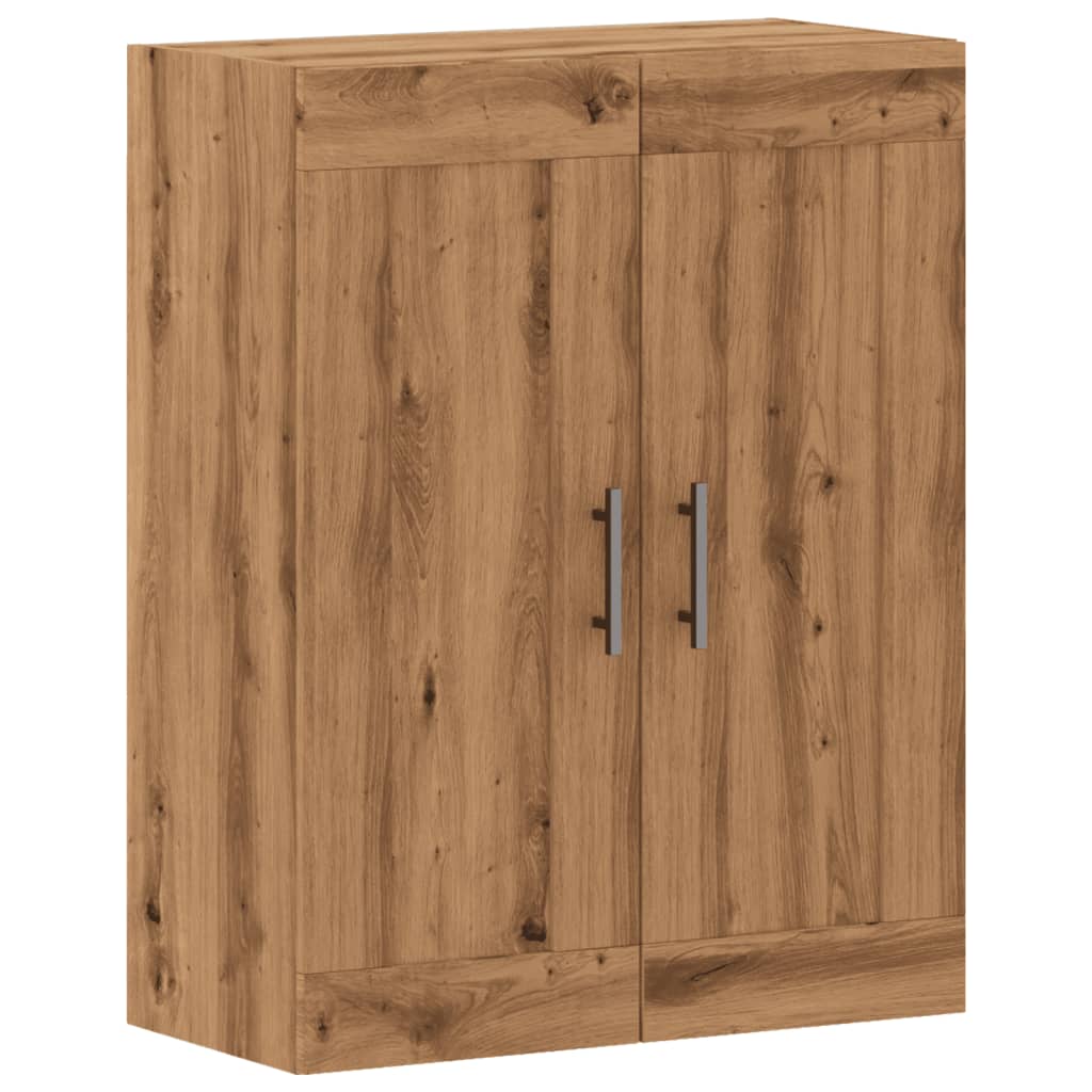 Wall Mounted Cabinet Artisian Oak 69.5x34x90 cm Engineered Wood