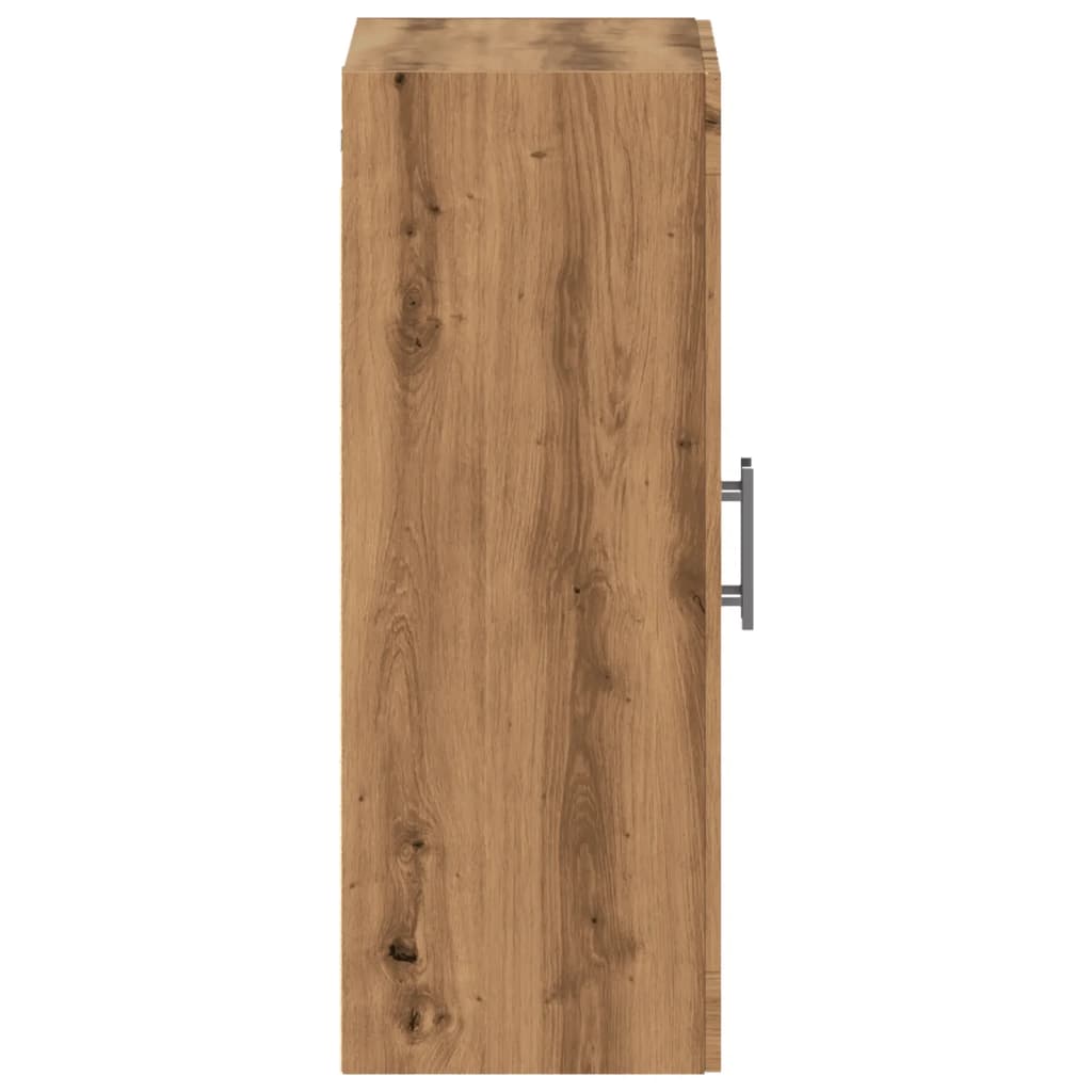 Wall Mounted Cabinet Artisian Oak 69.5x34x90 cm Engineered Wood