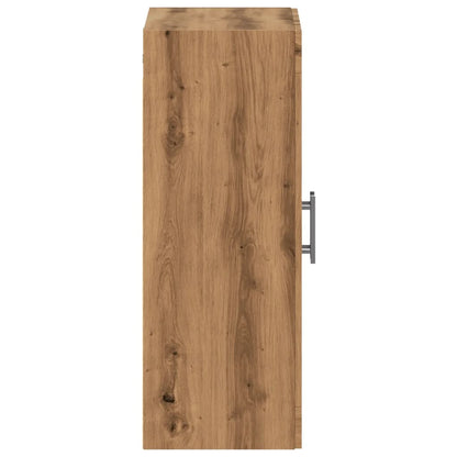 Wall Mounted Cabinet Artisian Oak 69.5x34x90 cm Engineered Wood