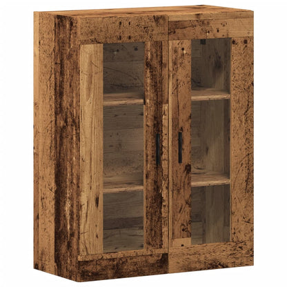 Wall Mounted Cabinet Old Wood 69.5x34x90 cm