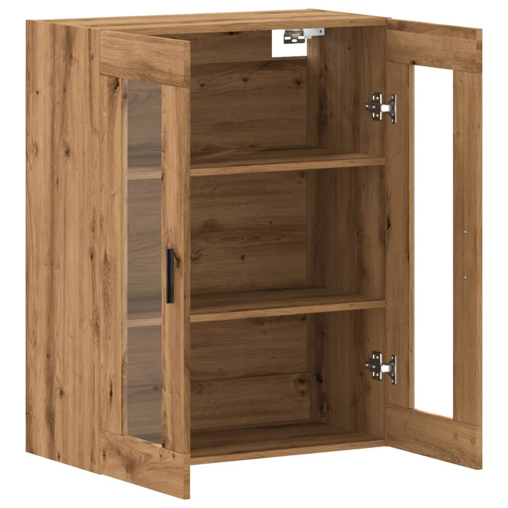 Wall Mounted Cabinet Artisan Oak 69.5x34x90 cm