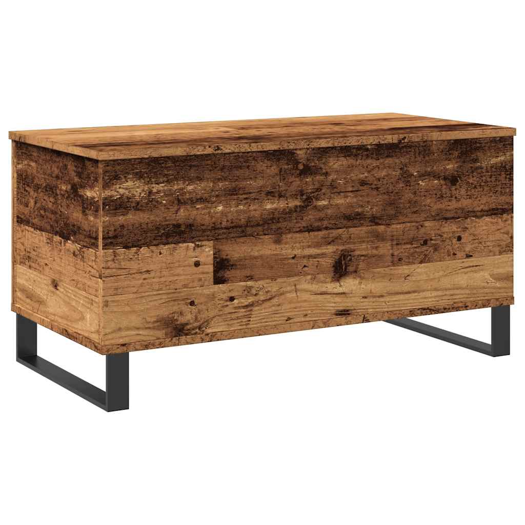 Coffee Table Old Wood 90x44.5x45 cm Engineered Wood