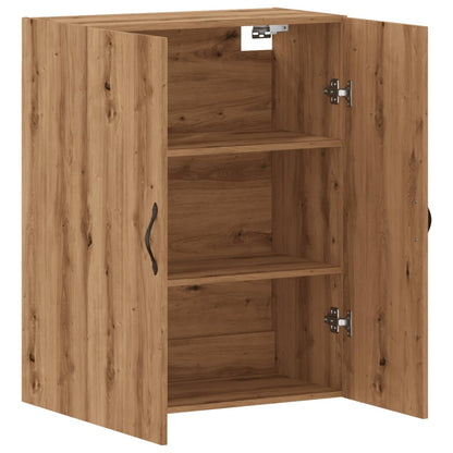 Wall Mounted Cabinet Artisan Oak 69.5x34x90 cm Engineered Wood