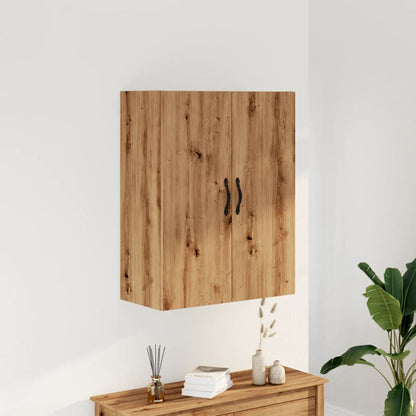 Wall Mounted Cabinet Artisan Oak 69.5x34x90 cm Engineered Wood