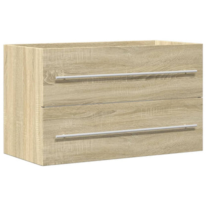 Sink Cabinet Old Wood 80x38.5x48 cm Engineered Wood