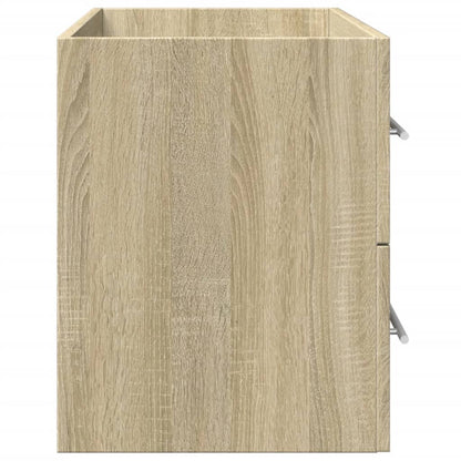 Sink Cabinet Old Wood 80x38.5x48 cm Engineered Wood