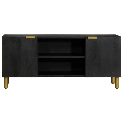 TV Cabinet Black 105x33x46 cm Engineered Wood