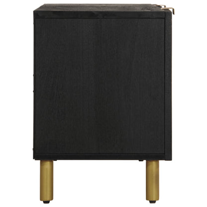 TV Cabinet Black 105x33x46 cm Engineered Wood