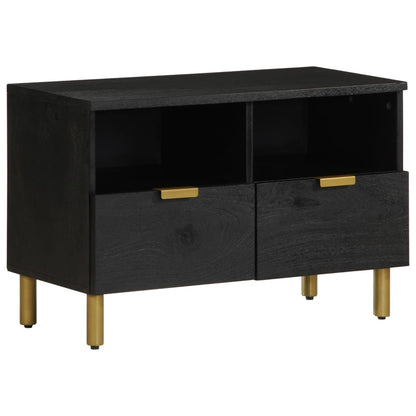 TV Cabinet Black 70x33x46 cm Engineered Wood