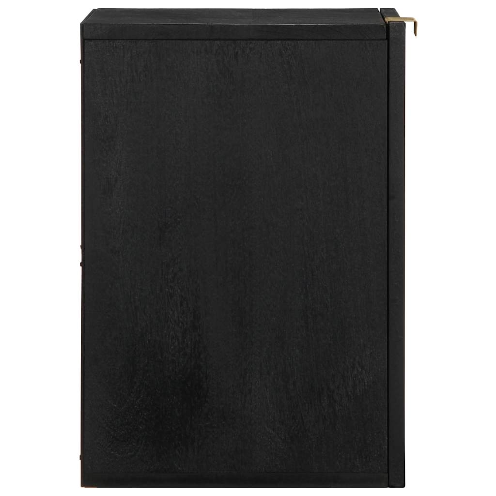 Bathroom Hanging Cabinet Black 38x33x48 cm Engineered Wood