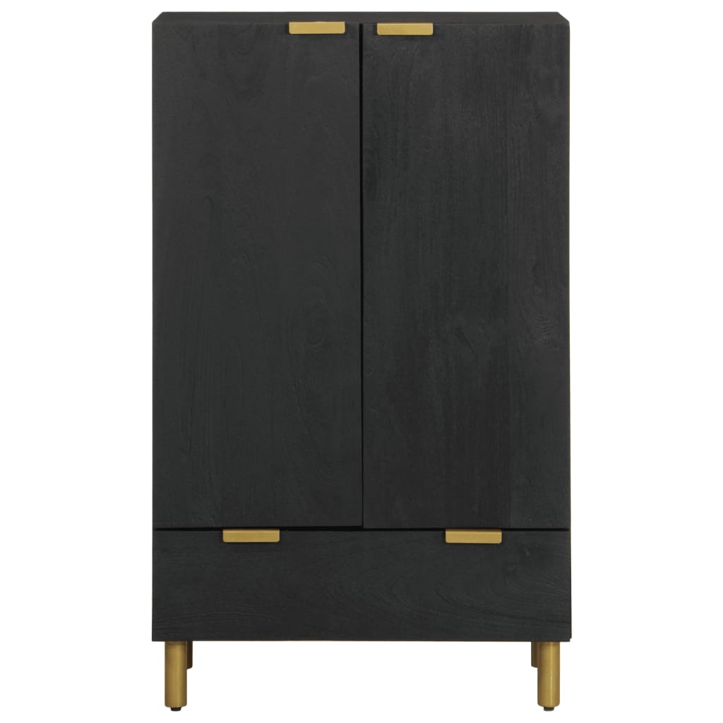 Highboard Black 60x33x100 cm Engineered Wood