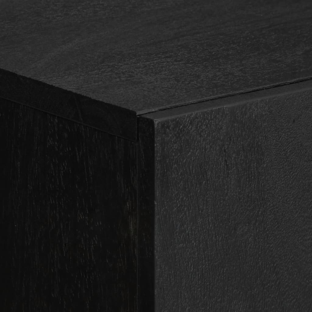 Highboard Black 60x33x100 cm Engineered Wood