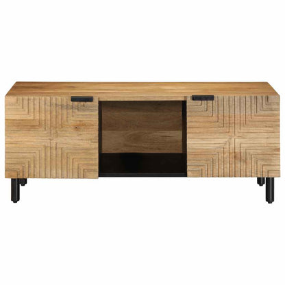 Coffee Table Brown 100x54x40 cm Solid Wood Mango