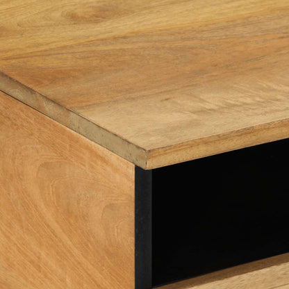 Coffee Table Brown 80x54x40 cm Solid Wood Mango