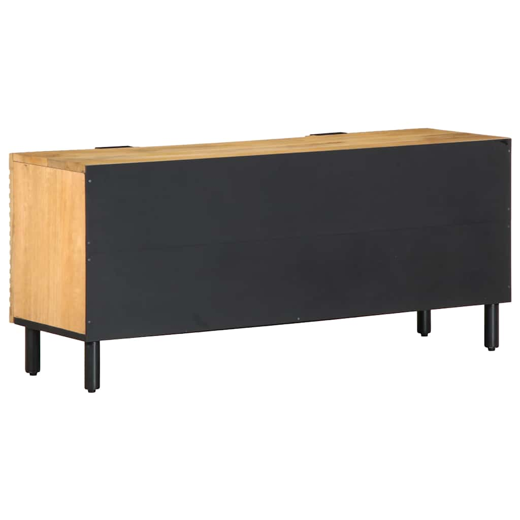 TV Cabinet Brown 105x33x46 cm Solid Wood Mango