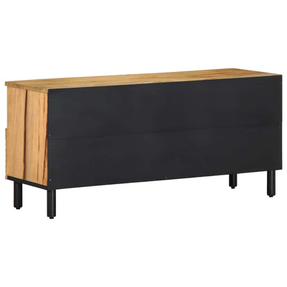 TV Cabinet Brown 100x33x46 cm Solid Wood Mango