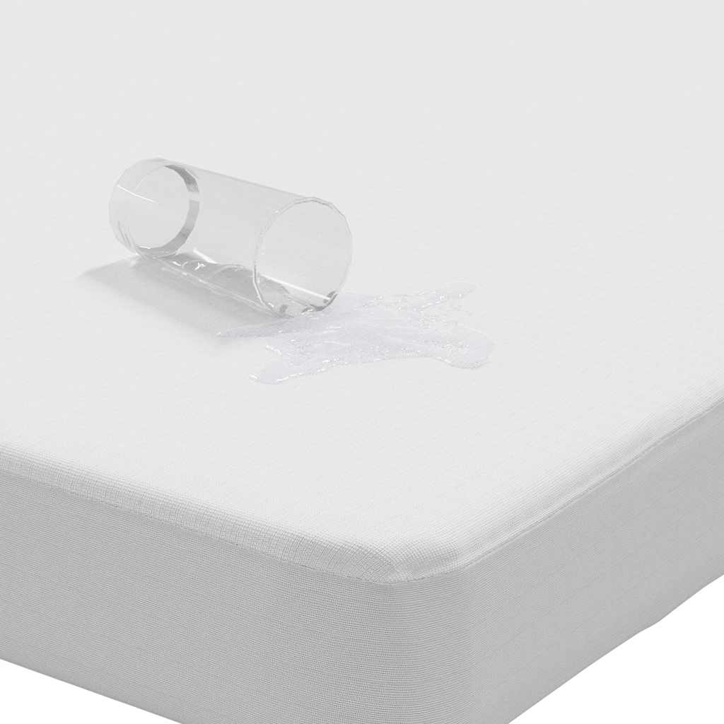 Mattress Protector White 90x190 cm Waterproof